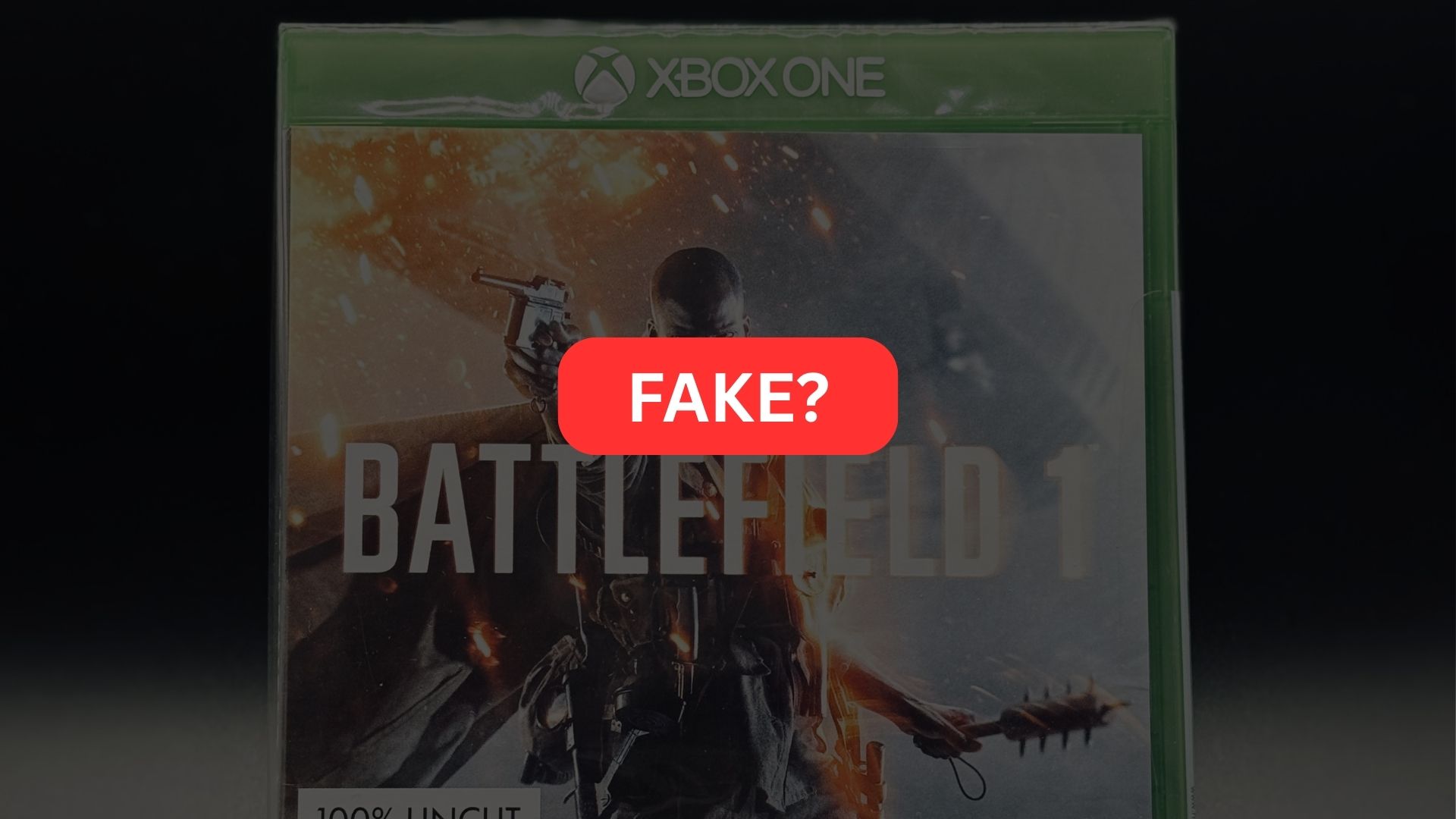 How to Spot Fake Sealed Xbox Games - Why We Declined This Battlefield 1 Xbox One Order